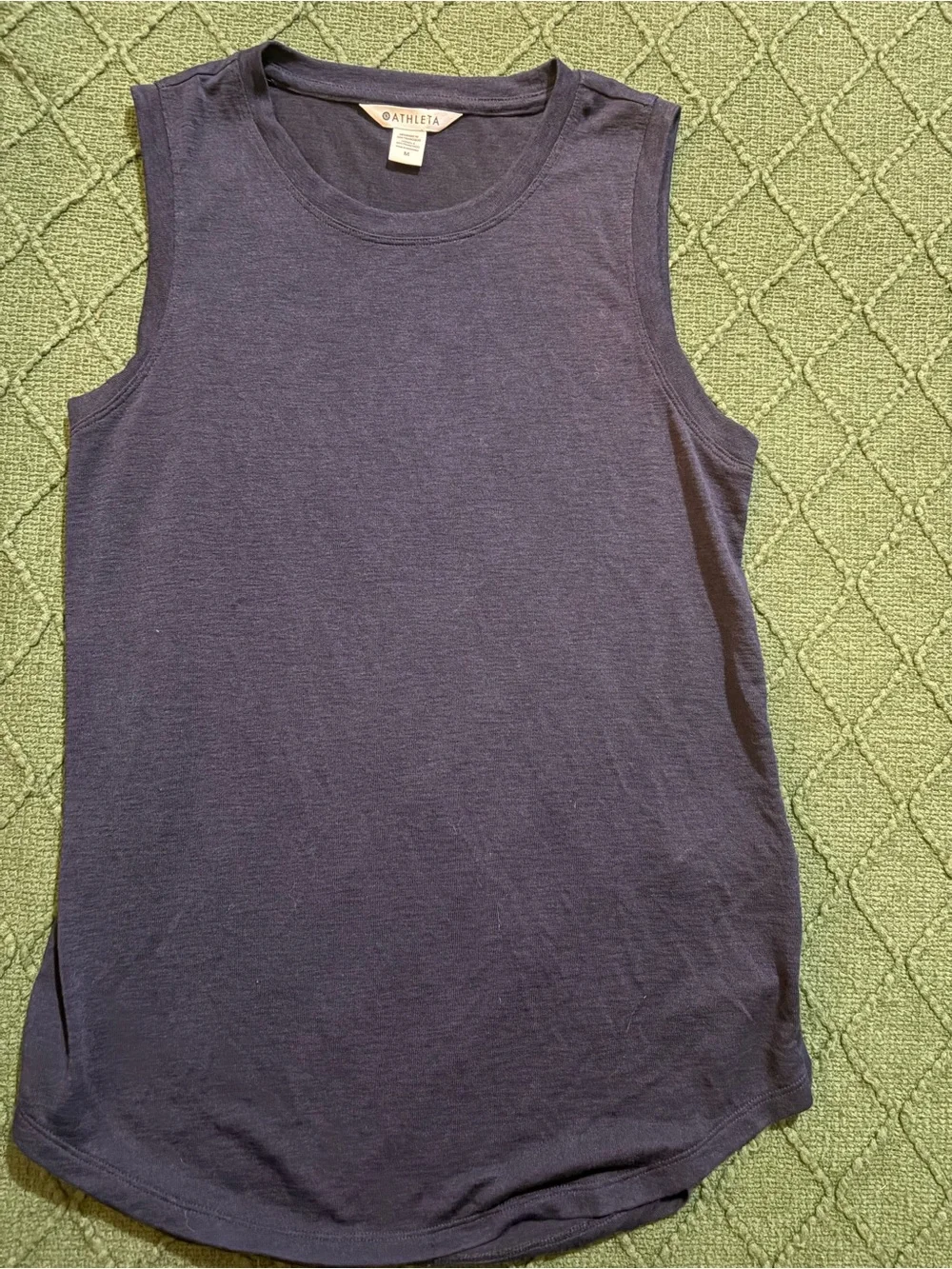 Athleta  Dark Navy Athletic Tank Top